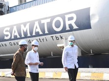 Pabriknya 'Dicolek' Jokowi, Saham AGII Malah Anjlok Lagi!