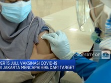 Vaksinasi Covid-19 Di Jakarta Mencapai 69% Dari Target