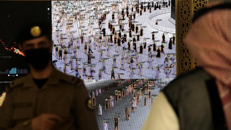 Persiapan Ibadah Haji 2021. (AP/Amr Nabil)