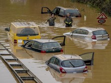 Penampakan Banjir Bandang Eropa, 170 Orang Meninggal