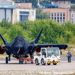 Masih Misterius, Ini Penampakan Jet Tempur 'Siluman' Rusia