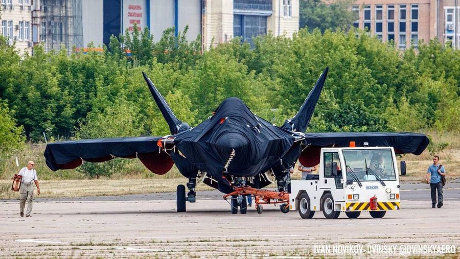 Jet Tempur Siluman Su-57 Rusia. (Foto: Ivan Novikov-Dvinsky/ Tangkapan Layar via Twitter)