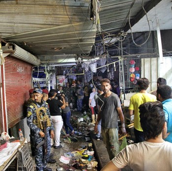 21 Orang Tewas, Ini Kondisi Pasar Irak yang Dihantam Bom