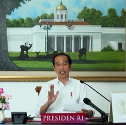 Viral! Jokowi Mendadak ke Apotek, Gagal Dapat Obat Anti Virus
