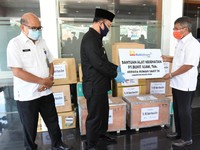 Perangi Pandemi, PTBA Salurkan Bantuan Rp 30,5 M Hingga Juni