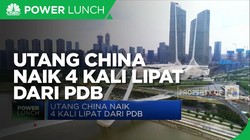 Amsyong! Utang China Naik 4 Kali Lipat dari PDB