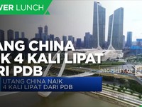 Amsyong! Utang China Naik 4 Kali Lipat dari PDB