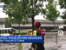 12 Orang Tewas, 200 Ribu Dievakuasi Akibat Banjir di China