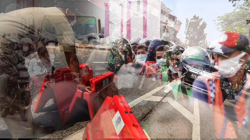 PPKM Darurat Menjelma Jadi PPKM Level 4
