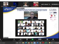 TRANSMEDIA & CT ARSA Foundation Salurkan Hazmat Hingga Masker