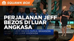 Intip Perjalanan Jeff Bezos yang Berhasil ke Luar Angkasa