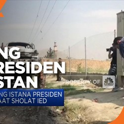 ISIS Serang Istana Presiden Afghanistan Saat Salat Id