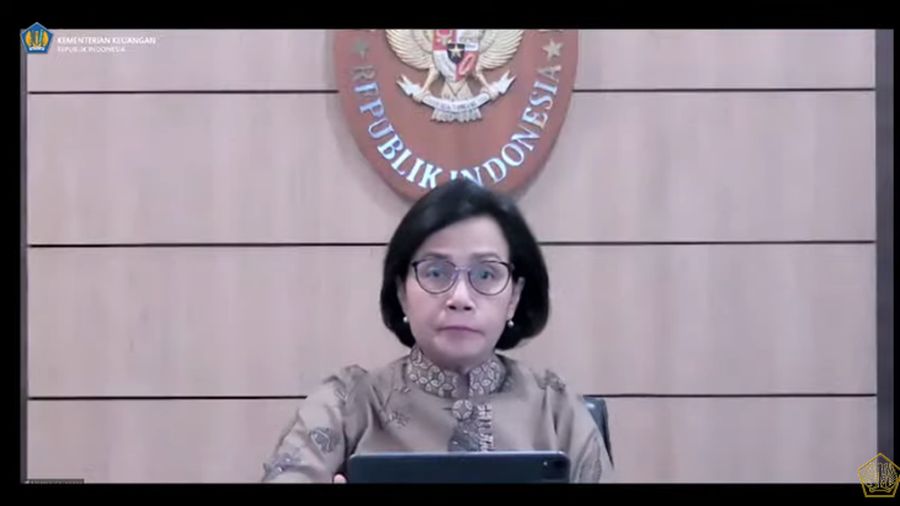 Menteri Keuangan Sri Mulyani Saat Konferensi Pers APBN KITA Juli 2021. (Tangkapan Layar Youtube Kemenkeu RI)