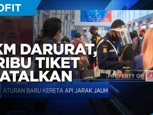 PPKM Darurat, Ada 27 Ribu Pembatalan Tiket Kereta Api