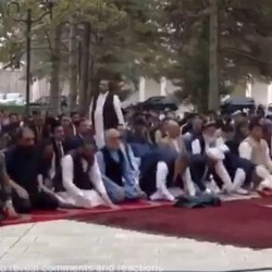 Hujan Roket di Afghanistan saat Presiden Salat Idul Adha