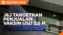 2021, J&J Targetkan Penjualan Vaksin Covid-19 USD 2,5 M