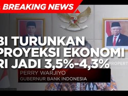 BI Turunkan Proyeksi Ekonomi RI 2021 Menjadi 3,5%-4,3%