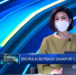 BNI Mulai Buyback Saham Rp 1.7 Triliun