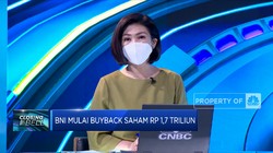 BNI Mulai Buyback Saham Rp 1.7 Triliun