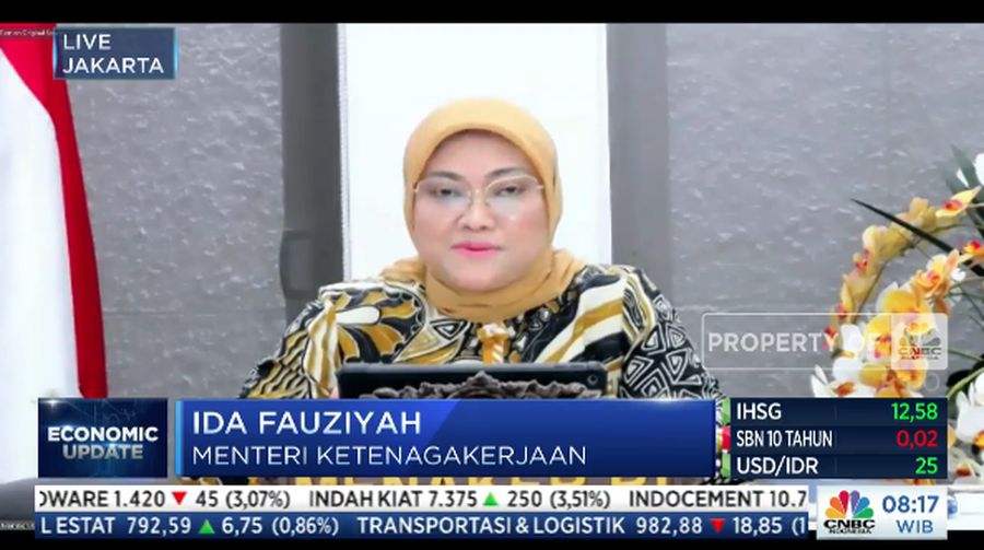 Menteri Tenaga Kerja, Ida Fauziyah