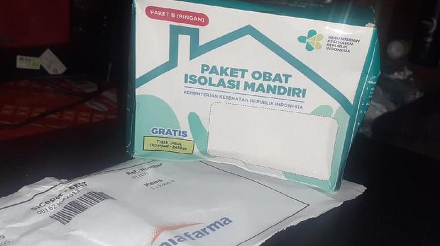 Paket Obat Isolasi Mandiri (foto: Dokumen via detikcom)