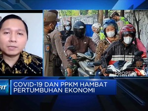 Ekonom: PPKM Diperpanjang, Ekonomi RI 2021 Diproyeksi 3-3,5%
