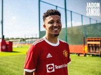 MU Resmi Perkenalkan Jadon Sancho, Pemain Bernilai Rp1,4 T