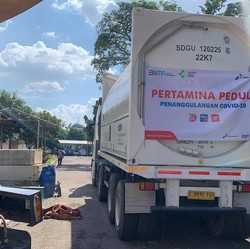 Pertamina Distribusikan 1.335 Ton Oksigen ke 206 Rumah Sakit