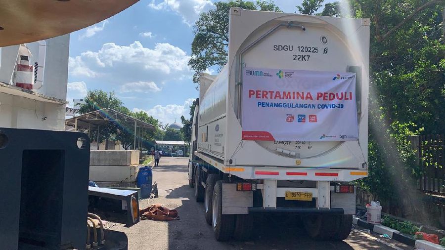 Pertamina Distribusikan 1.335 Ton Oksigen untuk 206 Rumah Sakit. (Dok. Pertamina)