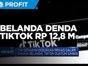 Belanda Denda TikTok Rp 12,8 Miliar