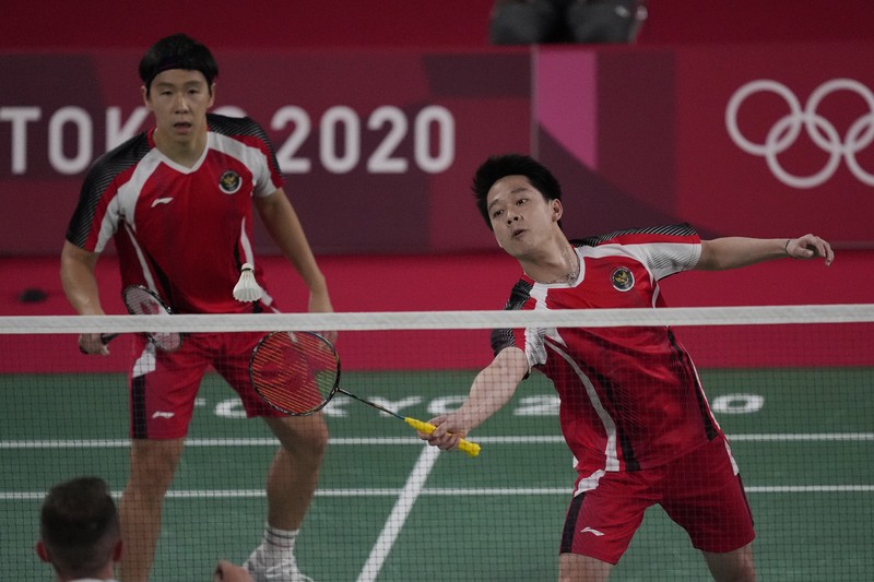 Bulu Tangkis Olimpiade Tokyo 2020. (AP/Dita Alangkara)