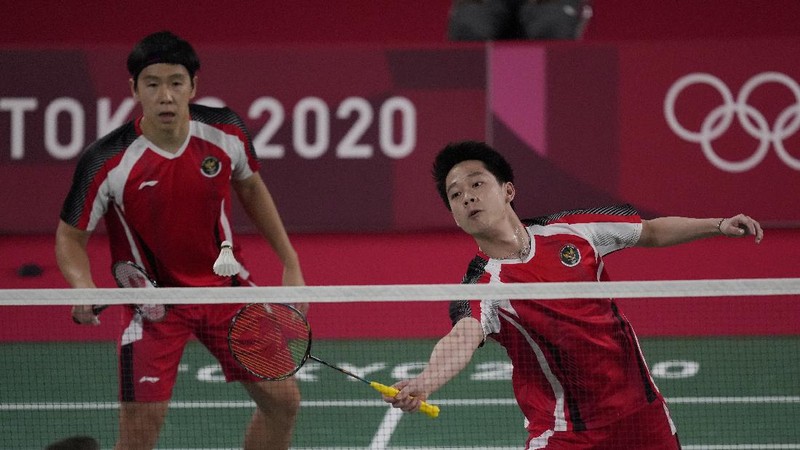 Bulu Tangkis Olimpiade Tokyo 2020. (AP/Dita Alangkara)