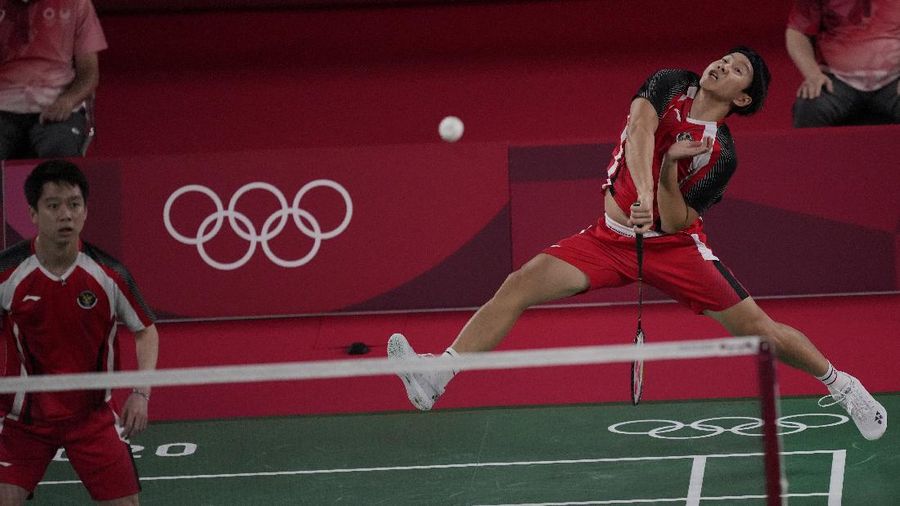 Bulu Tangkis Olimpiade Tokyo 2020. (AP/Dita Alangkara)