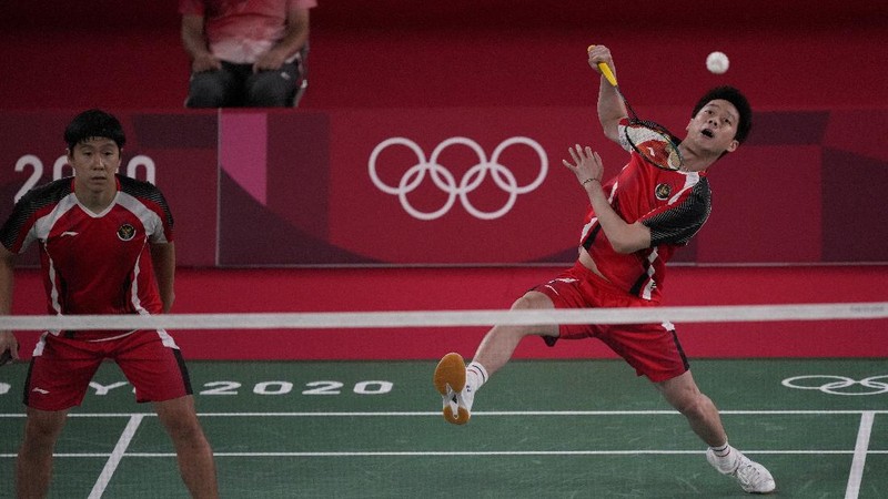 Bulu Tangkis Olimpiade Tokyo 2020. (AP/Dita Alangkara)