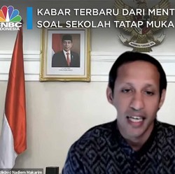 Ini Kabar Terbaru Dari Menteri Nadiem Soal Sekolah Tatap Muka