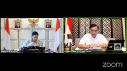 Arahan Luhut Soal Aktivitas Saat PPKM Level 4 di 95 Kota/Kab