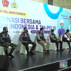Gelar Vaksinasi Massal, Kadin Bidik Target 4.000-5.000/hari