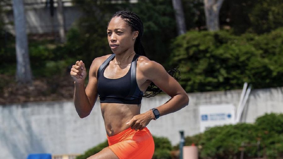 Allyson Felix atlet lari di ajang Olimpiade Tokyo 2020. (Dok: ig allysonfelix)