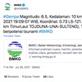 Pasca Gempa Bumi Sulteng M6,3, Waspada Gempa Susulan