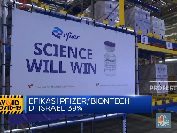Efikasi Pfizer/Biontech di Israel Hanya 39%