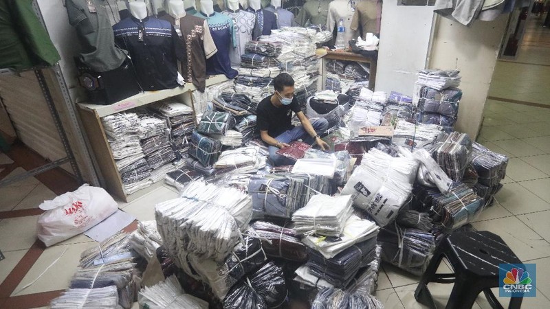 Ilustrasi Pasar Tanah Abang. (CNBC Indonesia/Andrean Kristianto)