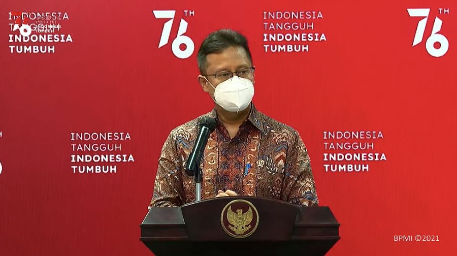 Keterangan pers Menteri Kesehatan terkait PPKM Level 4. Ist
