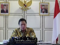 Airlangga Ungkap Syarat RI Capai Herd Immunity Akhir 2021