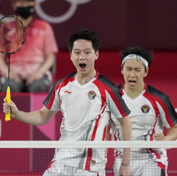 Momen Kevin/Marcus Lolos Perempatfinal Olimpiade Tokyo 2020
