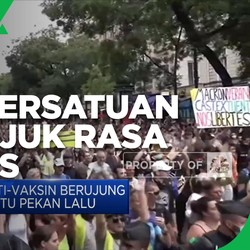 Seruan Presiden Prancis Pasca-Unjuk Rasa Anti Vaksin