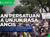 Seruan Presiden Prancis Pasca-Unjuk Rasa Anti Vaksin