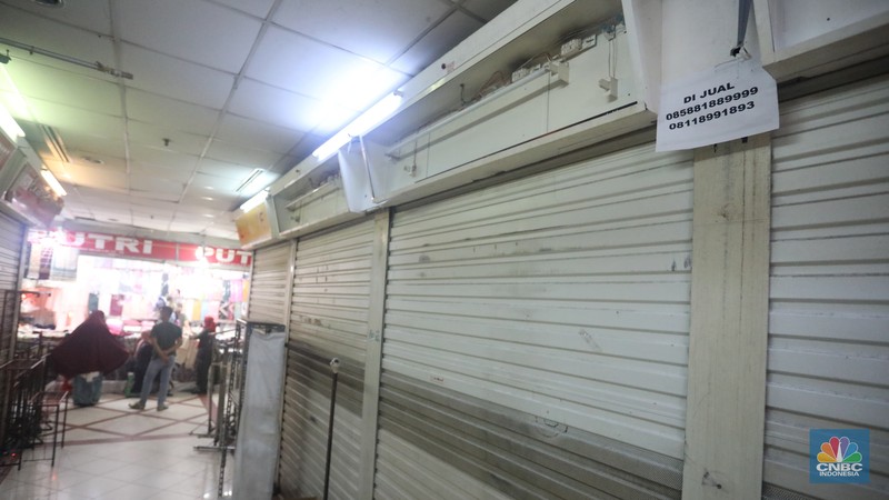 Ruko Pasar Tanah Abang. (CNBC Indonesia/Andrean Kristianto)