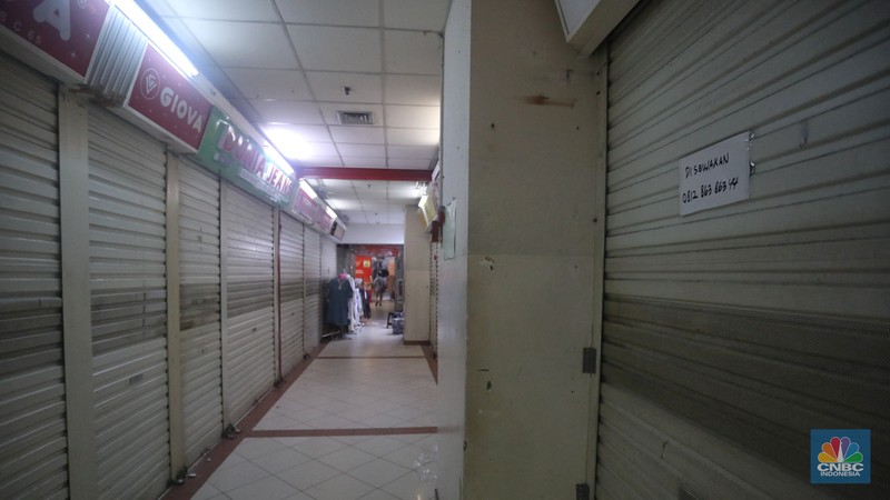 Ruko Pasar Tanah Abang. (CNBC Indonesia/Andrean Kristianto)