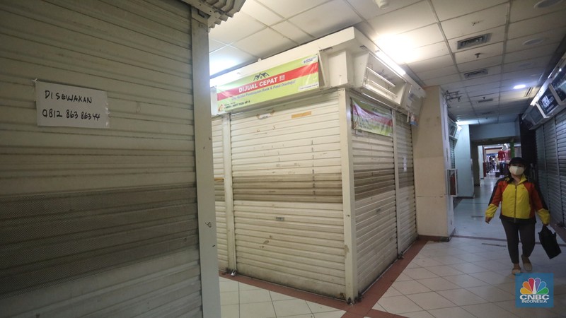 Ruko Pasar Tanah Abang. (CNBC Indonesia/Andrean Kristianto)
