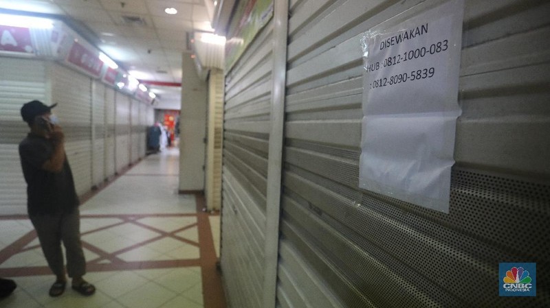 Ruko Pasar Tanah Abang. (CNBC Indonesia/Andrean Kristianto)
